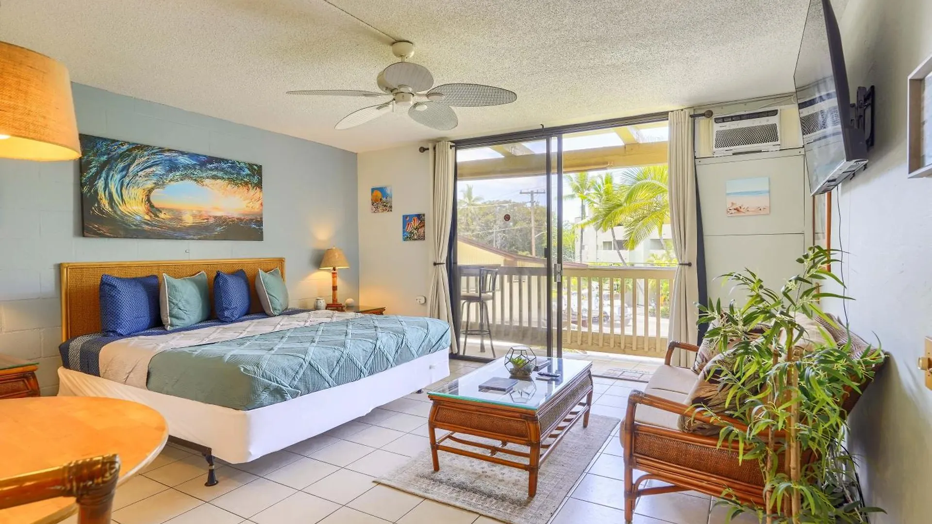 Couples Beach Studio / Relaxing & Comfortable. Kailua-Kona Apartment